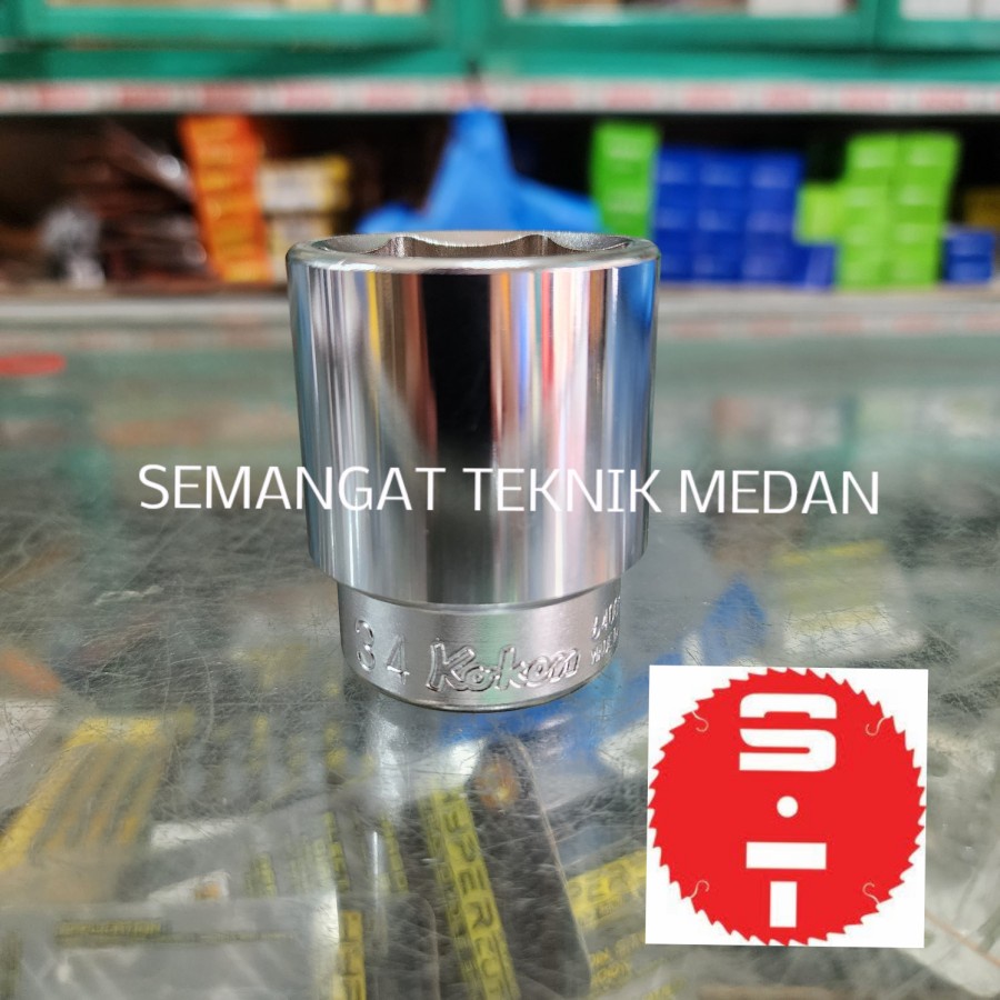 MATA SOCKET WRENCH 3/4" 3/4" X 34mm 34mm 34 mm 6 SQUARE KOKEN JAPAN