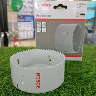 Bosch โฮลซอว์เจาะเหล็ก HSS Bi-Metal 102 มม. HOLE SAW  Bim 102 mm