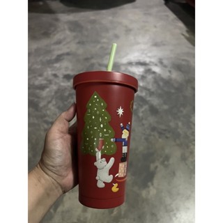 starbucks chrismas 2022 18 oz smart lid