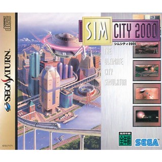 SIM CITY 2000 - Sega Saturn // Original Japan - มีใบสไปน์การ์ด