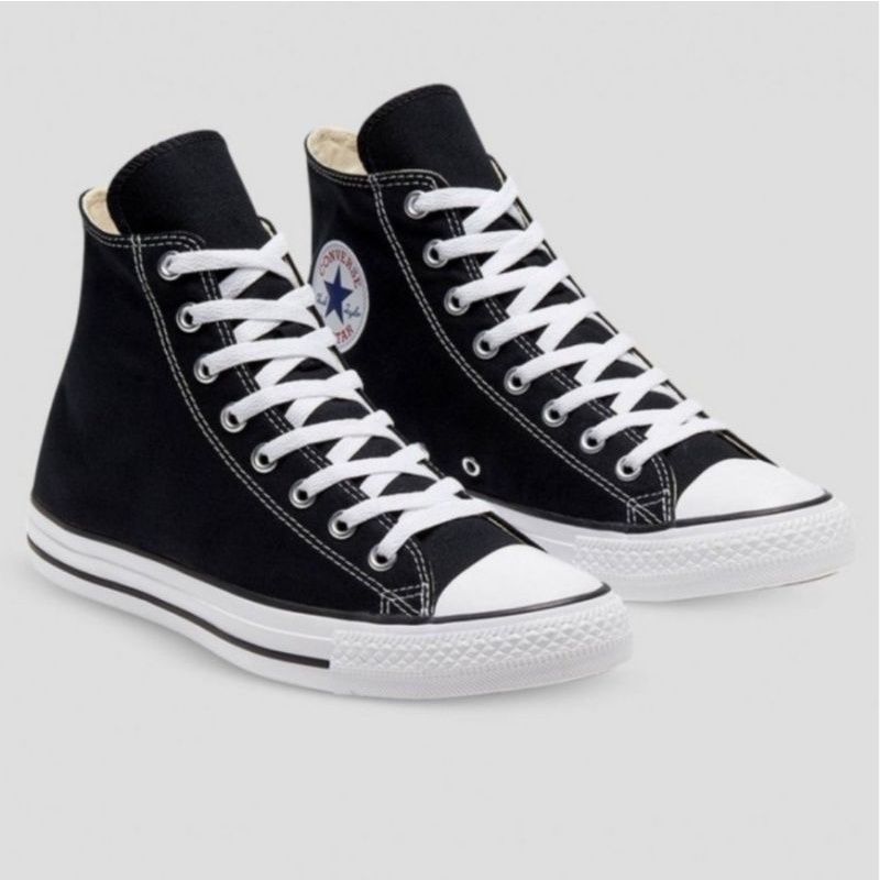 Putih HITAM รองเท้า Converse Allstar High School, SD,SMP,SMA School Shoes สีดําและสีขาว