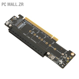 การ์ดขยาย Pc Mall.Zr Pcie X16 M.2 Nvmex2 รองรับ Pcie4.0 Pcie เป็น X8 X4 Split