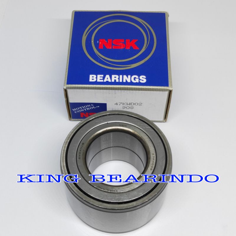 BEARING 47KWD02 NK 47 KWD 02 NK FRONT WHEEL BEARING FORD RANGER NK