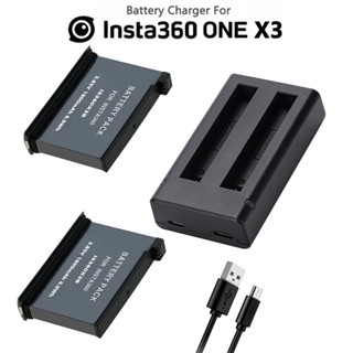 แบตเตอรี่ 1800mAh IS360X3B สําหรับกล้องแอคชั่น Insta360 ONE X3 LED