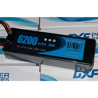 DXF 6200mah 7.4V 11.1V 100C XT60  Hardcase แบต ลิโพ รถ เรือ เครื่องบิน โดรน อื่น ๆ