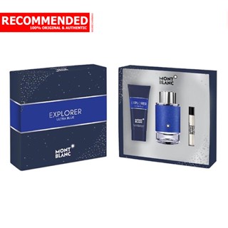 Montblanc Explorer Ultra Blue Gift Set