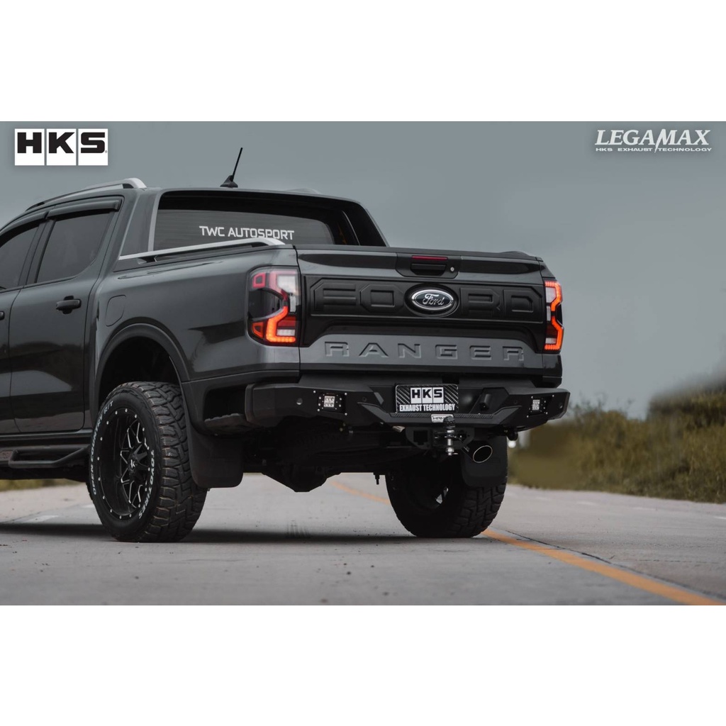 ท่อ HKS ท่อแต่ง Ranger 2022 2023 2024 next gen HKS legamax carbon ตรงรุ่น XLT sport Wildtrack ตรงรุ่