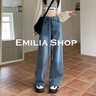 EMILIA SHOP กางเกง กางเกงขายาวกางเกงเอวสูงกางเกงขายาวผู้หญิงสไตล์เกาหลี  Beautiful Korean Style High quality รุ่นใหม่ A23L000 36Z230909