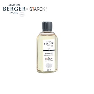 Maison Berger Paris x Starck, Peau de Pierre Reed Refill 400ml น้ำหอมเติมก้านกระจาย น้ำหอมฝรั่งเศส บ้านหอม ดับกลิ่น