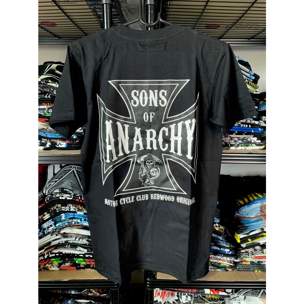 เสื้อยืดวงร็อค Sons of Anarchy 3 ซันออฟอนาชี เสื้อวง เสื้อยืด ซัน ออฟ อะนาชี เสื้อวินเทจ sons
