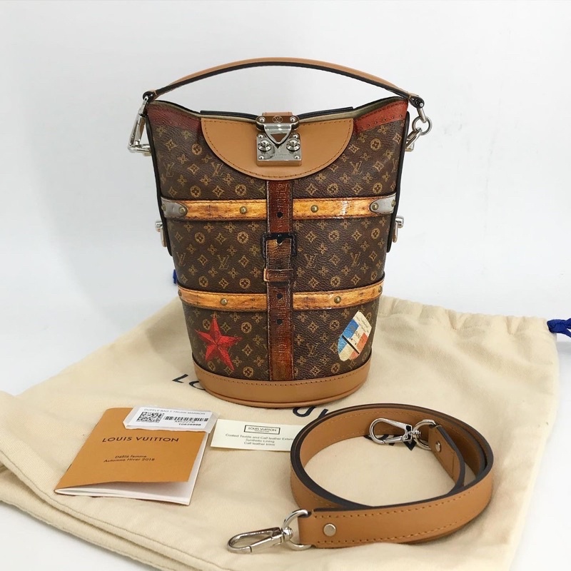 (Like New!) LV Duffle Time Trunk Marron Limited Dc18