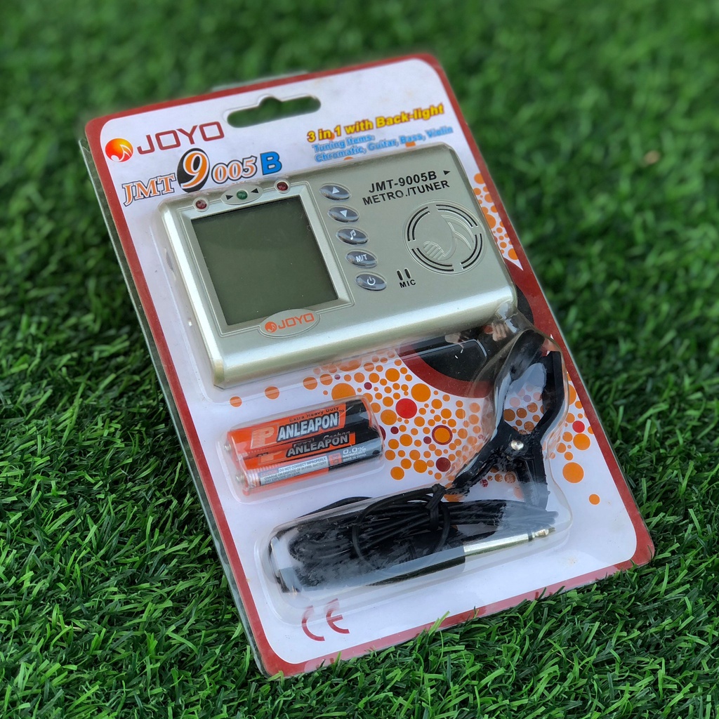 [โค้ดลด-🔥] JOYO เครื่องตั้งสาย เมโทรนอม JMT-9005B / JMT-9000B Metronome and Tuner แม่นยำ ใช้กับแบตเต