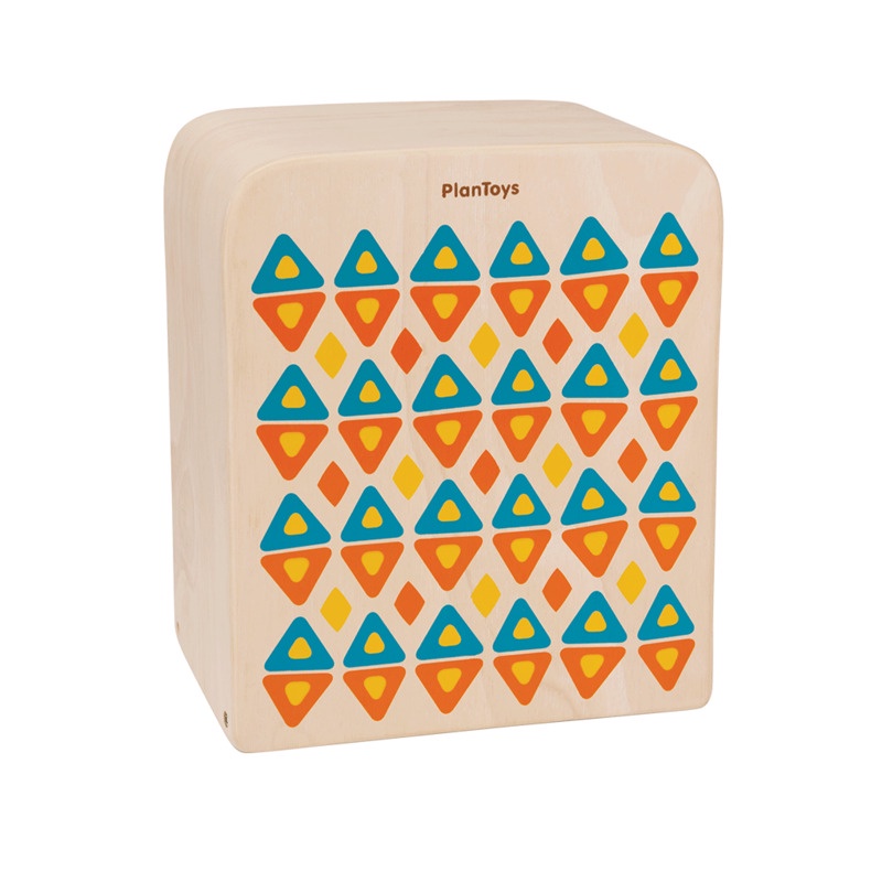 PlanToys ของเล่นไม้ 6424 Rhythm Box II กล่องเคาะจังหวะ เสริมพัฒนาการ สำหรับเด็กอายุ 3 ปี ขึ้นไป
