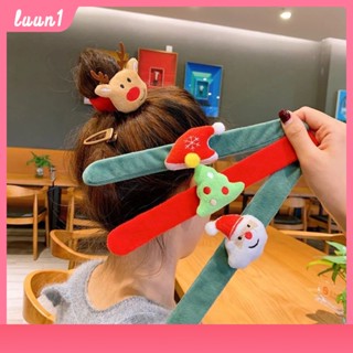 สายรัดข้อมือคริสต์มาส Christmas Slap สายรัดข้อมือสำหรับ Xmas Party สายรัดข้อมือสำหรับ รัดผมได้ น่ารักมากๆ Cod