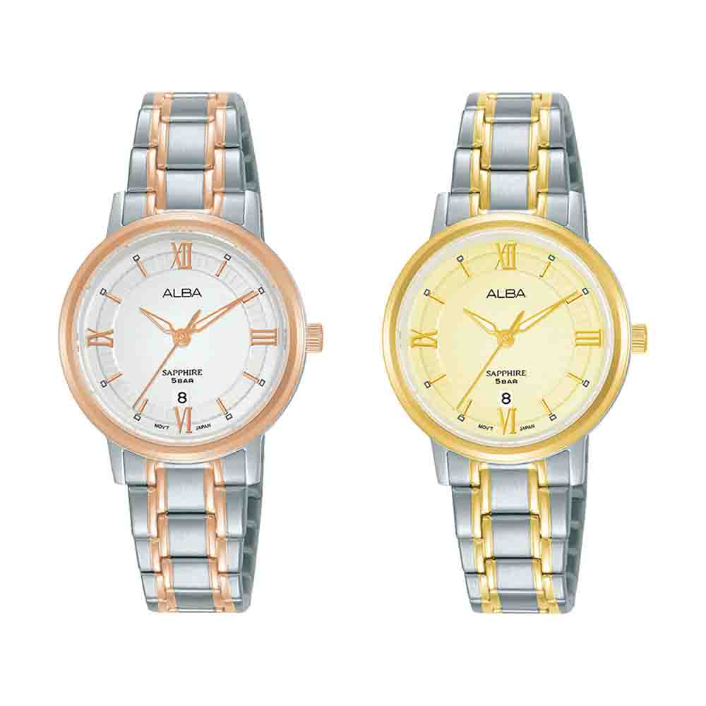 ALBA นาฬิกาข้อมือผู้หญิง สายสแตนเลส รุ่น AH7V60X,AH7V60X1,AH7V62X,AH7V62X1