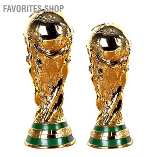 Favorites Shop World Cup Trophy Finely Carved Sparkling Durable ABS High Simulation Replica for Home Car Office