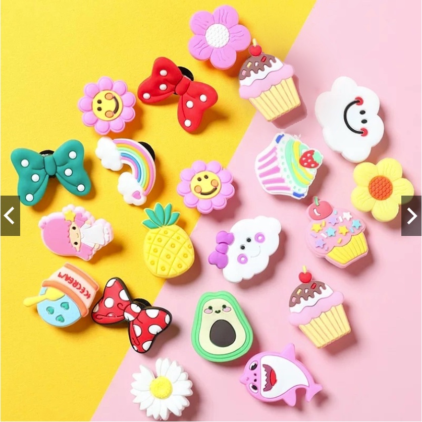 jibbitz ตัวติดรองเท้า crocs รองเท้าหัวโต DIY (1ชิ้น)