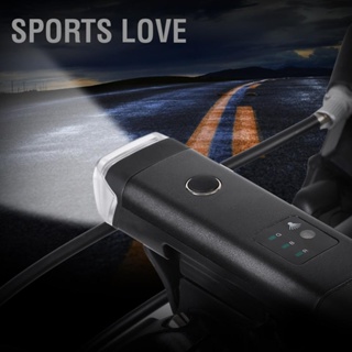 BSports Love ไฟหน้าจักรยาน Led กันน้ํา ชาร์จ Usb