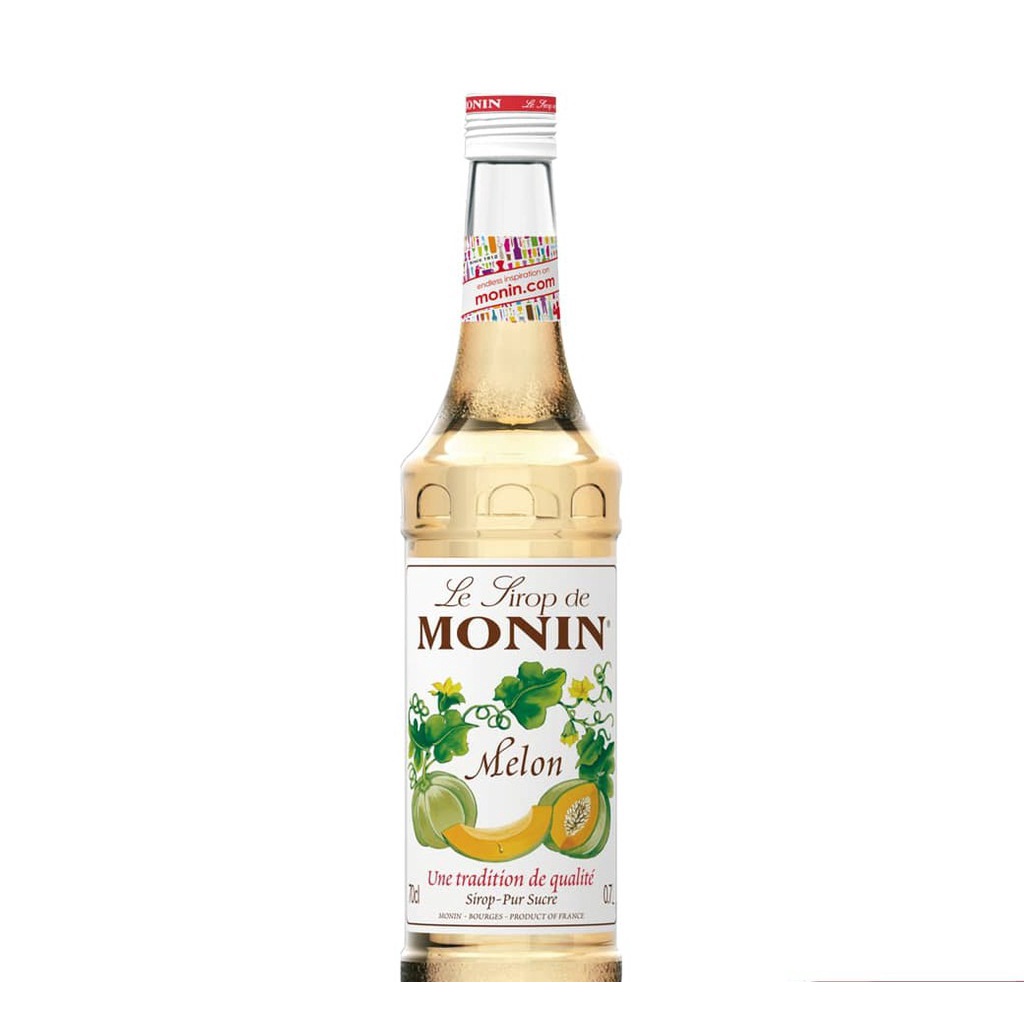 (แบ่งขาย) โมนิน ไซรัป Melon (Monin Syrup Melon) 150ml.