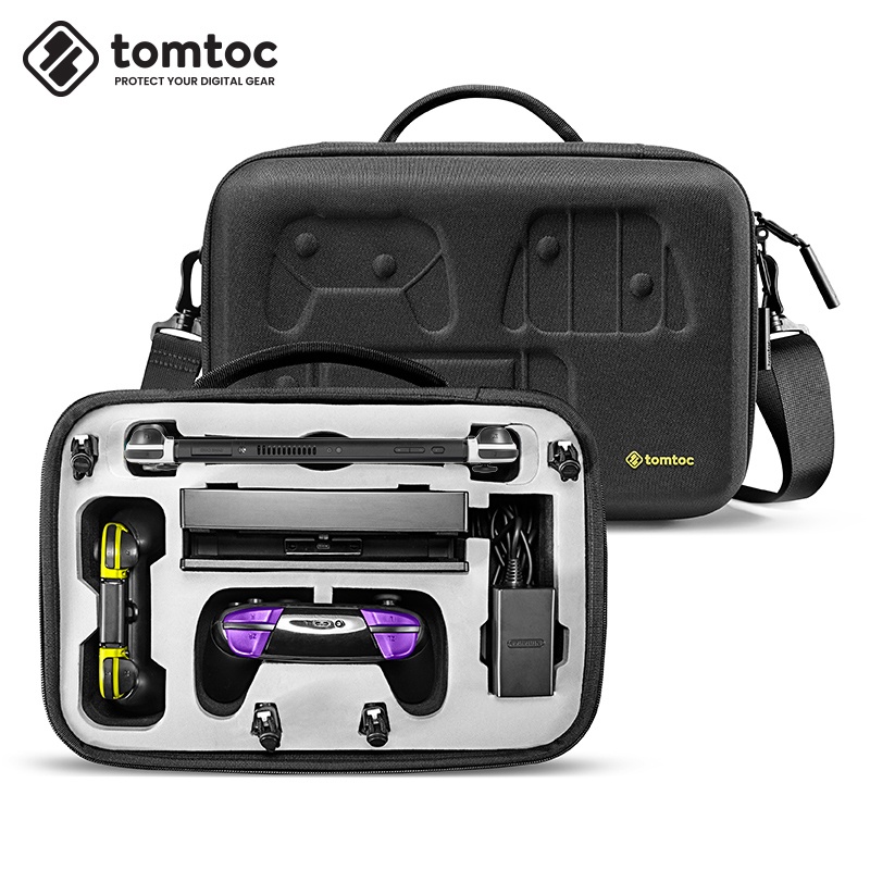 [Authentic]tomtoc switchFull Set of Storage Bag Whole Barrels Full Set of Hard Case Storage Accessories Suitable for NintendoSwitch Endurance Edition/OLED G06