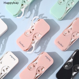 &lt;Happybay&gt; กล่องไหมขัดฟันอัตโนมัติ พลาสติก แบบพกพา ลดราคา