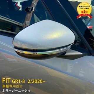 Fit4 ขอบกระจกมองหลัง สเตนเลส อุปกรณ์เสริม สําหรับ honda fit 4th Generation 4th Generation 2020-23 Style 4939