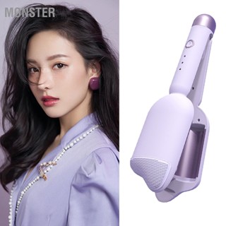 BMonster โรลม้วนผม เหล็กดัดผม 3 เกียร์ 36 มม. สีม่วง