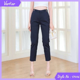 Vertier : No.51006 กางเกงขายาว 9ส่วน | Cropped Pants