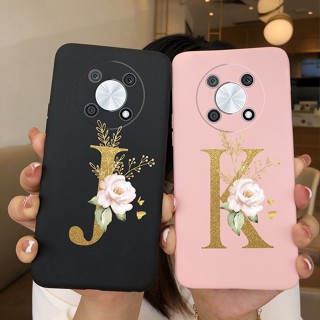 เคสโทรศัพท์มือถือ ซิลิโคนนิ่ม ลายตัวอักษรน่ารัก 6.7 นิ้ว สําหรับ Huawei Nova Y90 Y90 Nova Y90 Y 90 NovaY90