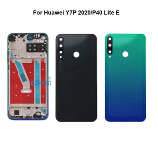 6.39&amp;quot; กรอบกลาง ด้านหน้า ด้านหลัง และฝาครอบแบตเตอรี่ ด้านหลัง สําหรับ Huawei Y7P 2020