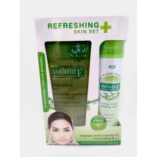 Smooth E Babyface Gel Extra Sensitive Cleansing Gel สมูทอี เบบี้เฟซ เจล สูตรอ่อนโยน 5.5 FL.OZ.