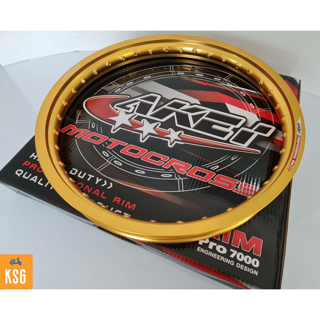 วงล้อ AKEI รุ่น MOTOCROSS 1.40x19,1.60×19,1.60×16,1.85x16,1.60x17,1.85×17,2.15×17 ล้อหนา เกรดพรีเมี่ยม จำนวน 1 วง - รูปที่ 2