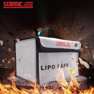 STARTRC Drone Battery Safe Bag Waterproof Fireproof Lipo Battery Bag Explosion Resistant for DJI Avata FPV/Mavic2/Air2