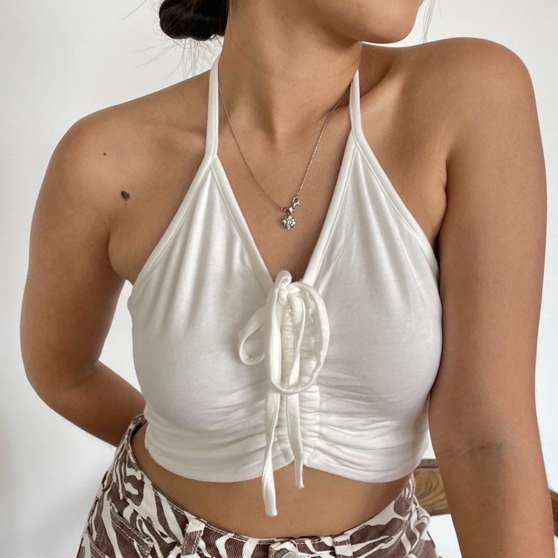 เสื้อผูกคอ Zoey Top.