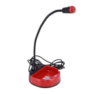 NUBWO MULTIMEDIA MICROPHONE M180 (RED/BLACK) รับประกันศูนย์ 1 ปี