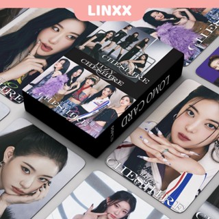 Linxx โปสการ์ดอัลบั้ม ITZY CHESHIRE Lomo Card Kpop 55 ชิ้น