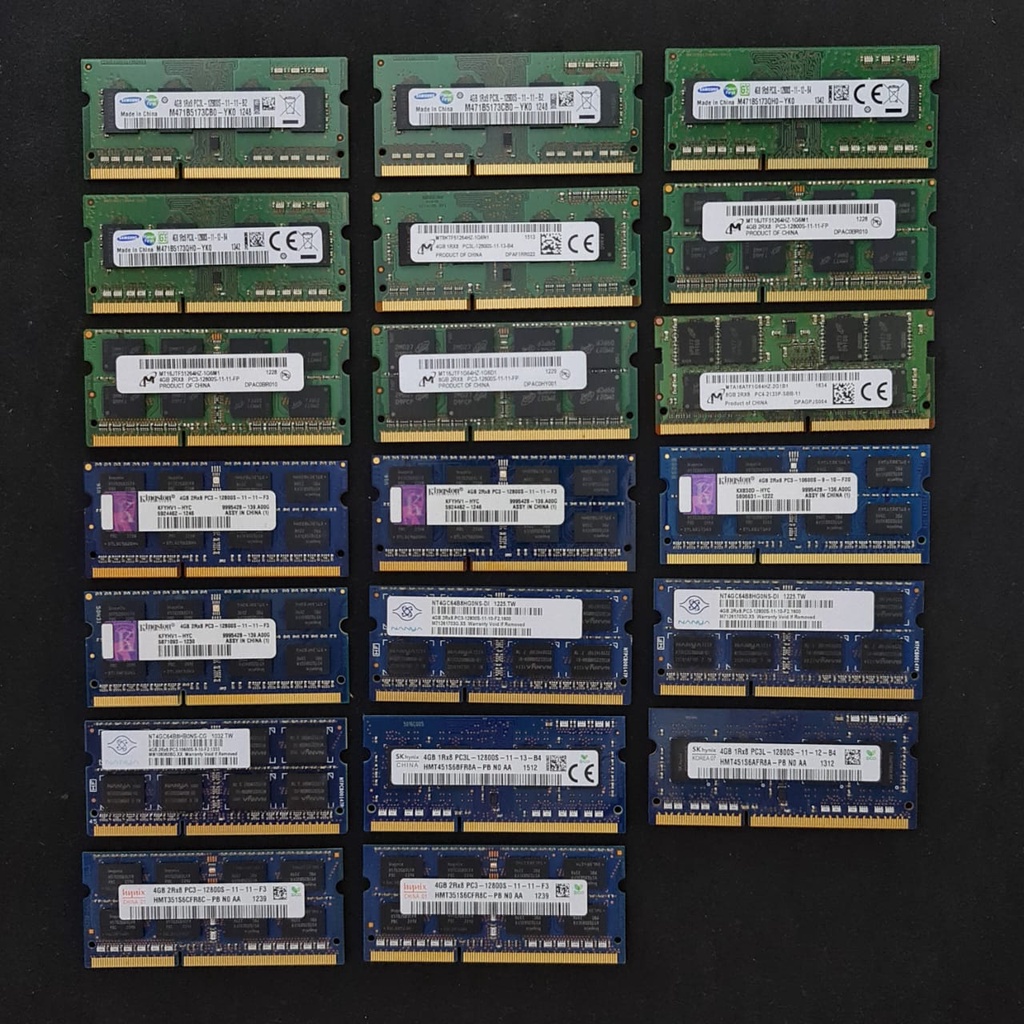 แล ็ ปท ็ อป SO-DIMM Ram DDR3 DDR4 4GB/8GB Notebook Ram