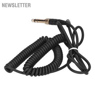 Stretchable Spring Headphone Audio Cord Replacement for ATH‑M50X M40X