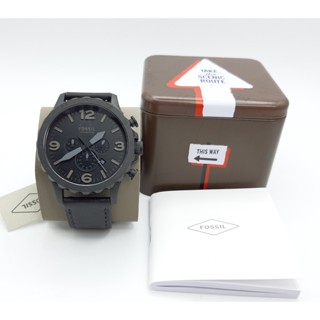 นาฬิกา FOSSIL MENS JR1354 NATE 50 MM QUARTZ CHRONOGRAPH พร้อมกล่อง (ใหม่)