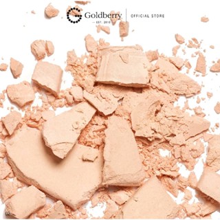 ((ตลับจริง + รีฟิว)) Goldberry Compact Foundation SPF25PA+++ แป้งโกล์เบอรี่ คอมแพ็ค ฟาวเดชั่น 10 กรัม #แป้งตลับทอง