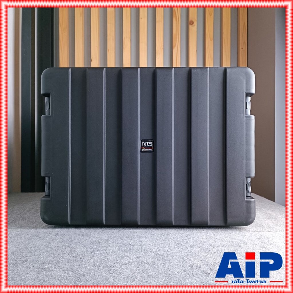 NTS PP-8U RACK ลึก20นิ้ว แร็คพลาสติก Polypropylene (PP) พลาสติกหล่ออย่างดี เอ็นทีเอส แร็คใส่อุปกรณ์ แร็คพีพี PP 8 U P...