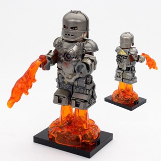 Moc Mark 1 Iron Man Marvel ฟิกเกอร์ ขนาดเล็ก ของเล่นสําหรับเด็ก ของขวัญวันเกิด