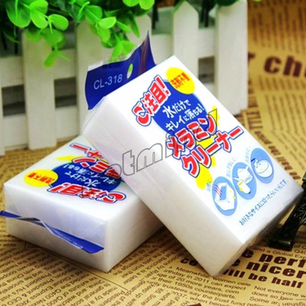 HD ฟองน้ำมหัศจรรย์ ฟองน้ำนาโน **สินค้าพร้อมส่ง** magic sponge