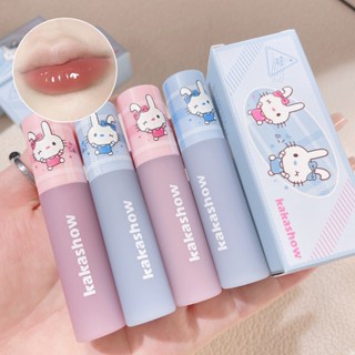 【พร้อมส่ง】Kakashow ลิปสติก ลิปกลอส เนื้อแมตต์ กํามะหยี่