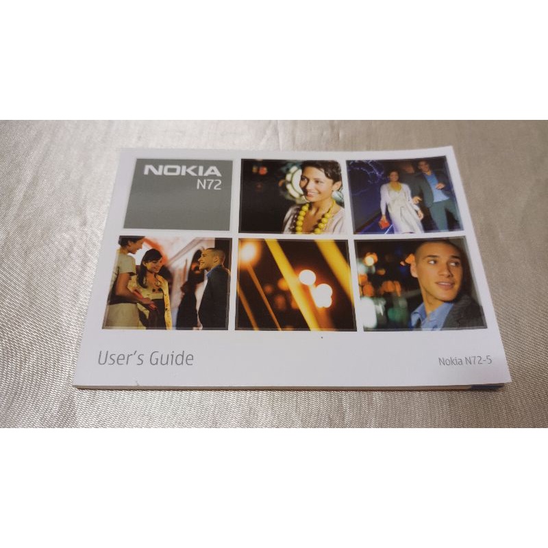 หนังสือคู่มือ มือถือ NOKIA N72