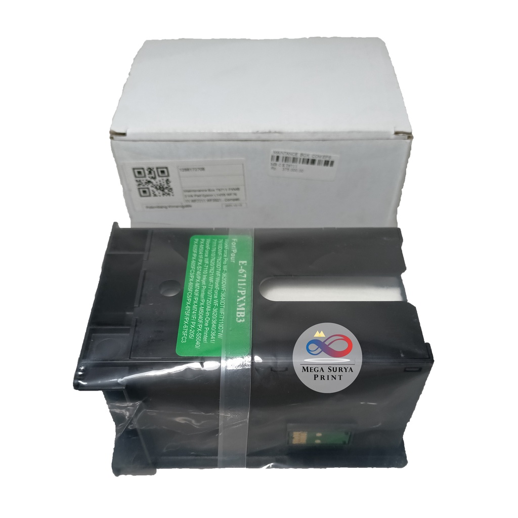 กล่องบํารุงรักษา Epson T6711 CHIP เครื่องพิมพ์ที่รองรับ l1455