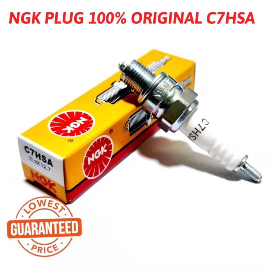 SPARK PLUG C6HSA C7HSA B6ES B8HS B8ES B7HS BP6HS BP7HS BP8ES CPR8EA 9 RS150 EX5 WAVE125 LC135 KRISS 