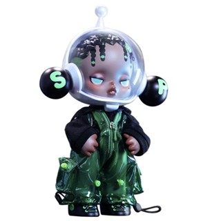 ❣️[Ready to ship : 200% Figurine พร้อมส่ง] ❣️🌟POP MART : SKULLPANDA OOTD The Wild Green 200% Figurine