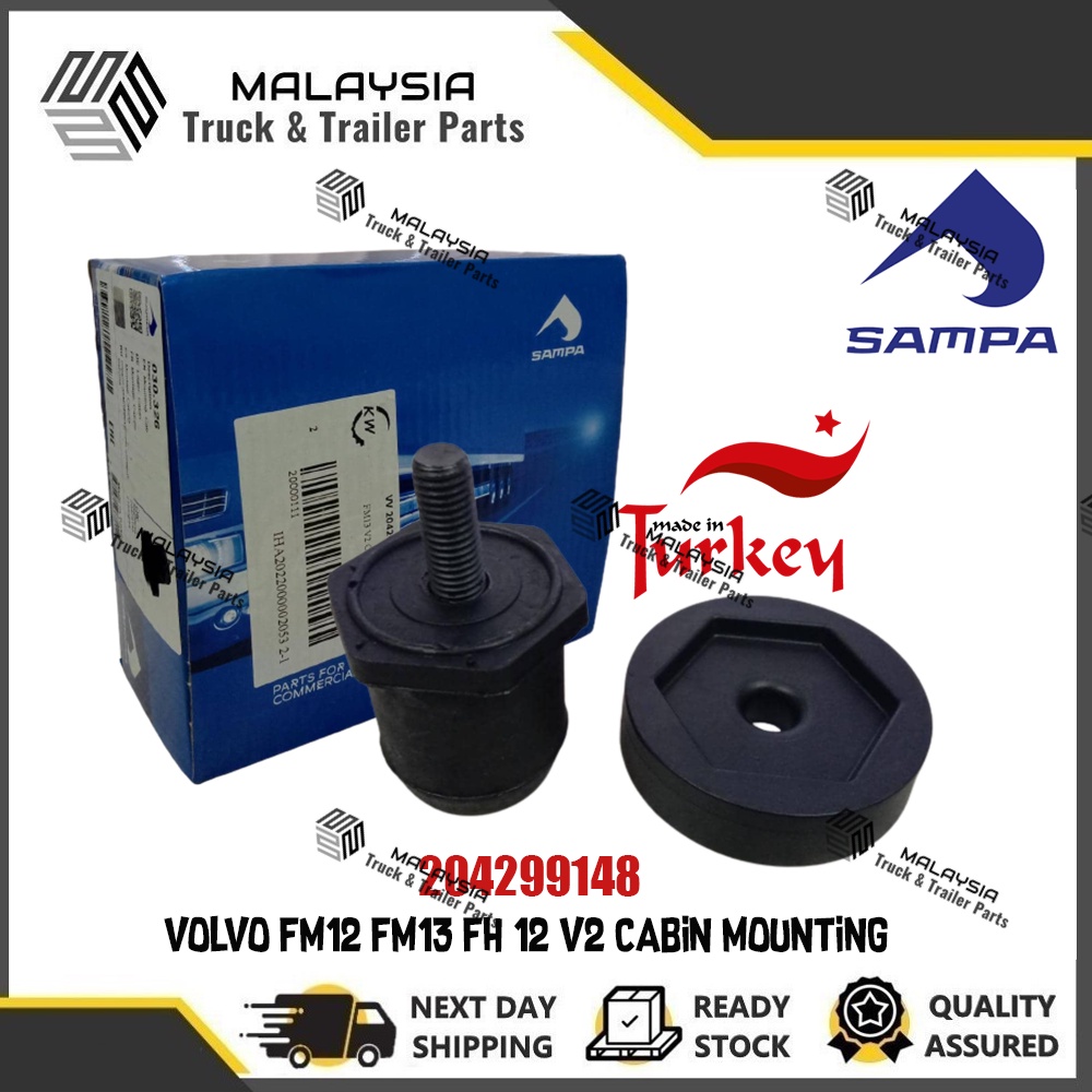 Volvo FM12 FM13 FH12 CABIN MOUNTING STOP RUBBER 20429148 (SAMPA)