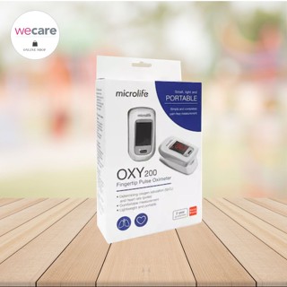 Microlife OXY200 Fingertip Pulse Oximeter เครื่องวัดอ๊อกซิเจนปลายนิ้ว (รับประกันศูนย์2ปี)